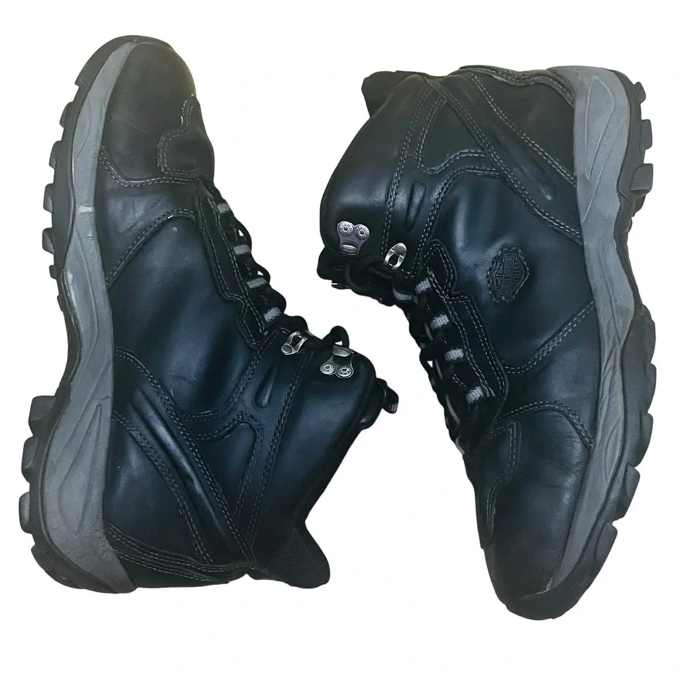 Harley-Davidson Trevorm Boots Hiking Men’s Black Sz 11